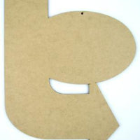Bunny Trail Parking Sign E-Pattern by Chris Haughey