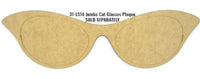 Ooh La La Cat Eye Glasses Pattern by Chris Haughey