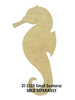 Large Seahorse Plaque