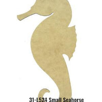 Large Seahorse Plaque