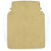 4-1/4" Squatty Mason Jar Ornament