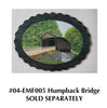 15" Oval Lace Plaque