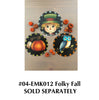 Solid Round Infinity Ornament