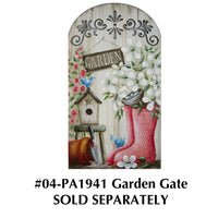 Garden Gate Plaque