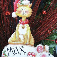 Cat and Mouse Ornament