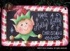 Holly Jolly Elf Chalkboard Plaque