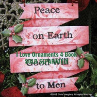 Wide Ribbon Ornament