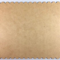 Horizontal Postage Stamp Ornament