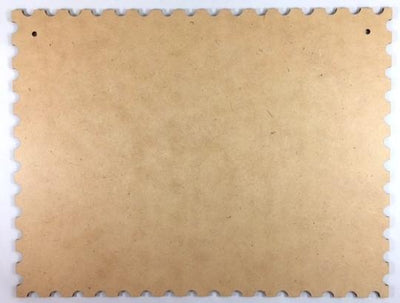 Horizontal Postage Stamp Ornament