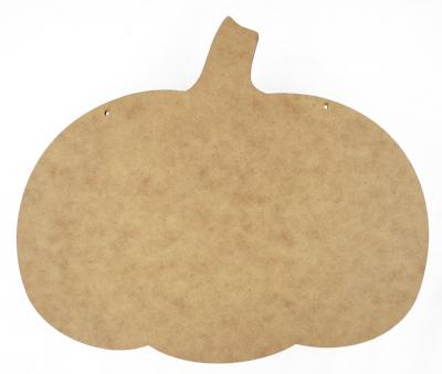 Mid Squatty Pumpkin Plaque