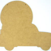 Medium Truck Plaque