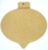 Jumbo Fat Teardrop Ornament Plaque