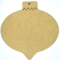 Jumbo Fat Teardrop Ornament Plaque