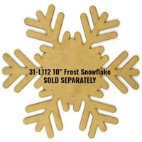 Frosty Flurries Snowflake Pattern