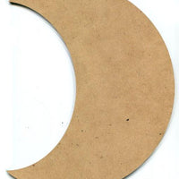 10" Crescent Moon Plaque