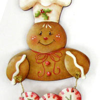 Gingerbread Jingle Joy Ornament Wood Kit