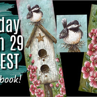 Chickadee Birdhouse Plaque Bundle PA2214