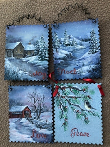 Christmas Messages E-Pattern By Annette Dozier