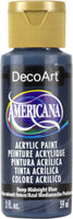 Deep Midnight Blue Acrylic Paint