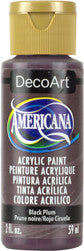Black Plum Acrylic Paint