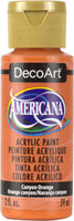 Canyon Orange Acrylic Paint