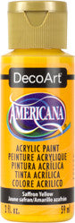 Saffron Yellow Acrylic Paint