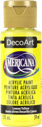 Lemon Yellow Acrylic Paint