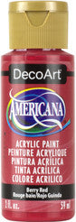 Berry Red Acrylic Paint