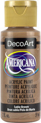 Sable Brown Acrylic Paint