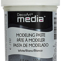 Media White Modeling Paste