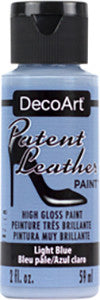Light Blue Patent Leather Paint