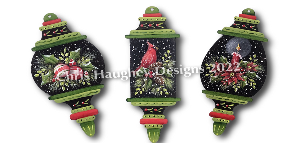 Elegant Evenings Ornaments E-Pattern by Chris Haughey
