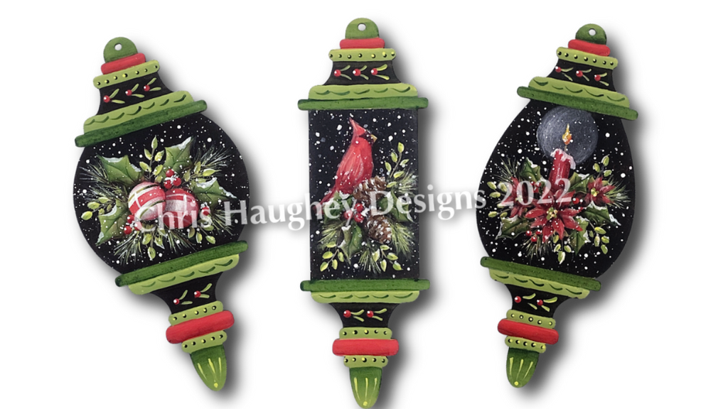 Elegant Evenings Ornaments Pattern by Chris Haughey