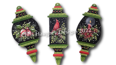 Elegant Evenings Ornaments Pattern by Chris Haughey