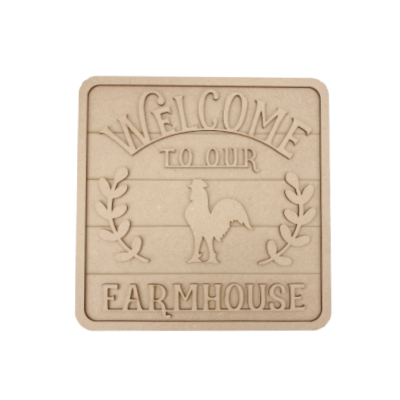 Welcome to Our Farmhouse Framed Plaque