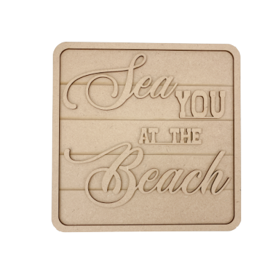 Sea You at the Beach Framed Plaque