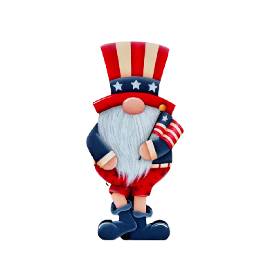 Patriot Gnome Pattern By Jeannetta Cimo