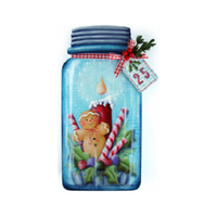 Holiday Treats Mason Jar Pattern by Chris Haughey