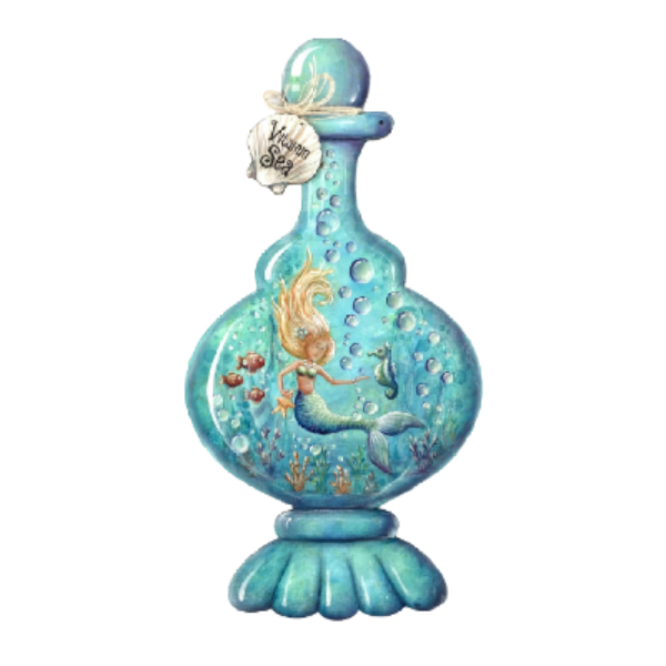 Vitamin Sea Bottle Pattern by Chris Haughey
