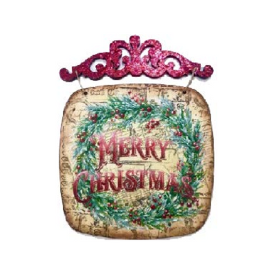 Vintage Christmas Pattern by Chris Haughey