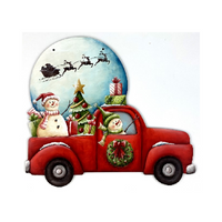 Truck Load of Christmas Plaque Pattern by Chris Haughey