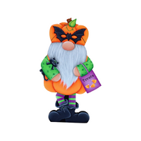 Treats Only Halloween Gnome Pattern By Jeannetta Cimo