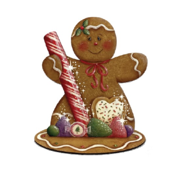Sparkles and Sprinkles Gingerbread Pattern by Chris Haughey