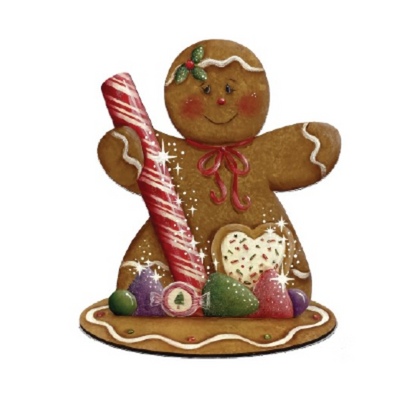 Sparkles and Sprinkles Gingerbread Pattern by Chris Haughey