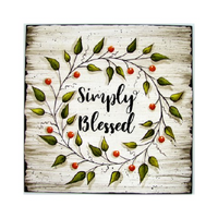 Simply Blessed Pattern by Chris Haughey