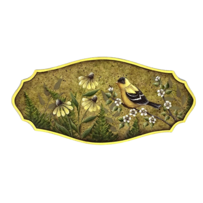Goldfinch Meadow Pattern by Chris Haughey