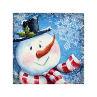 Galaxy Snowman Pattern by Chris Haughey