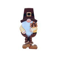 Festive Autumn Gnome Pattern By Jeannetta Cimo