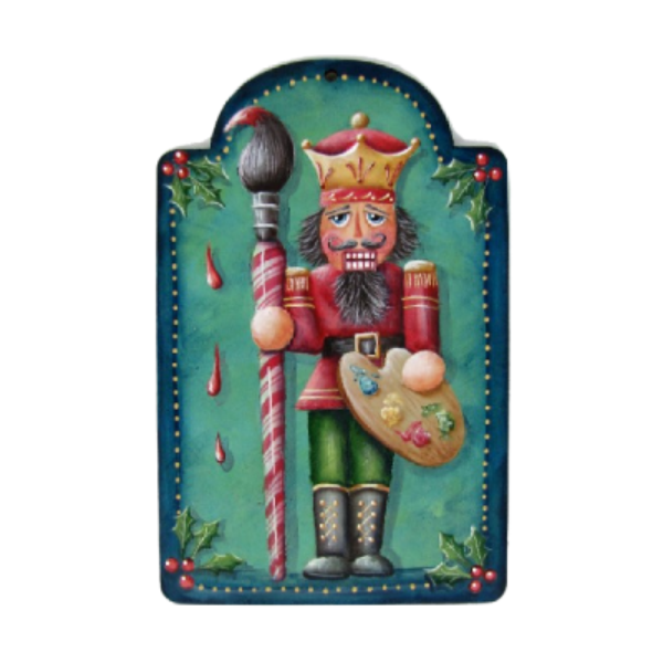 Picasso Nutcracker Ornament Pattern by Chris Haughey