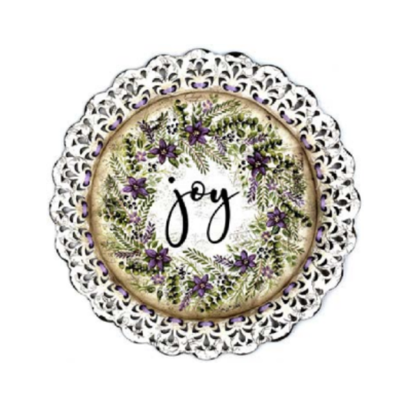 Lavender Lace Plaque Pattern by Chris Haughey